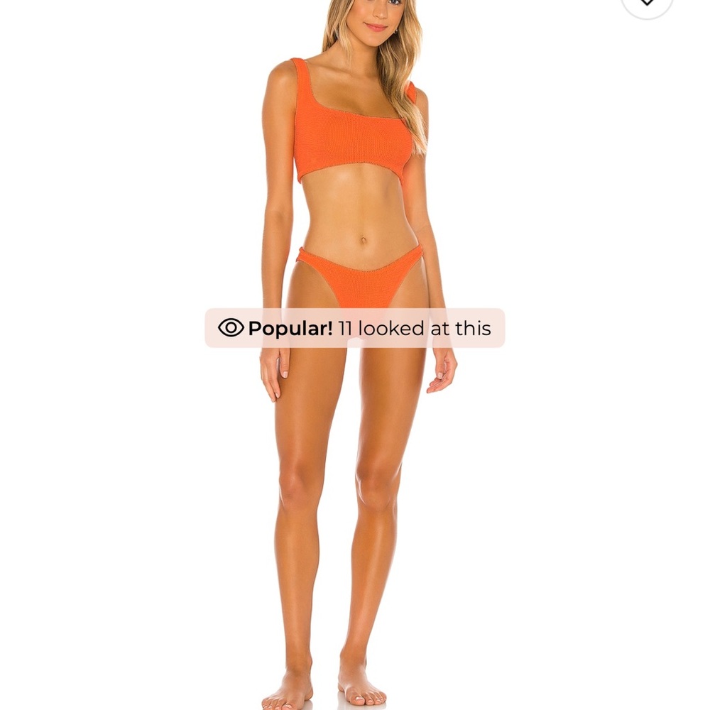 Hunza G Orange Bikini Set